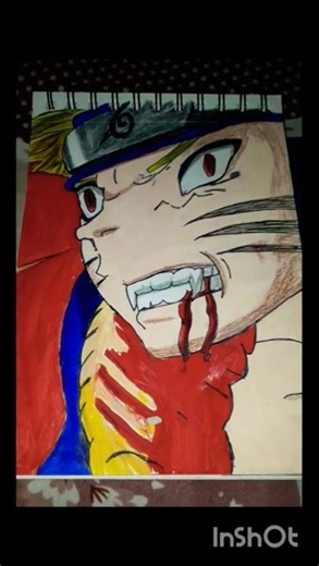 Drawing naruto || #anime #naruto #shippuden #kakashi #itachi #madara #pain #obitouchiha