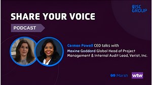 ISC Group Share Your Voice Podcast featuring Maxine Goddard from Verist, Inc | ISC Group
