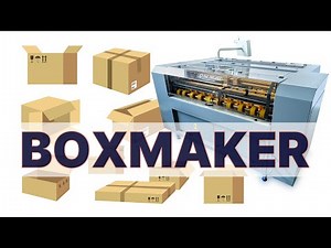 Cardboard Box Making Machine - Boxmaker