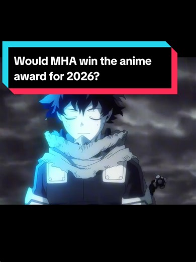 Hi everyone, My Hero Academia is one of my favourite anime shows, although I wasn't a fan of Deku I watched the anime for Bakugo 🔥 The anime has ended, I read the manga because I couldn't wait for the final season. Do you think MHA should win the Crunchyroll Anime Award for 2026? Like and follow for more anime content. #MHA #myheroacadamia #animefans #animefyp #anime