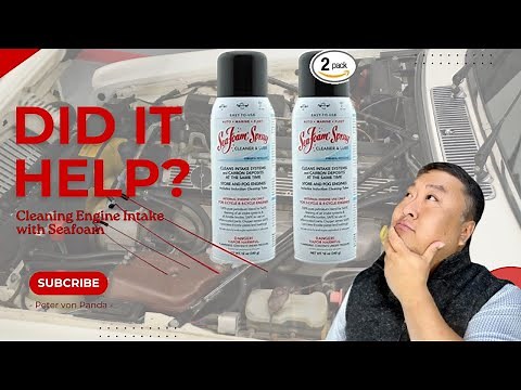 Cleaning Engine Intake with Seafoam