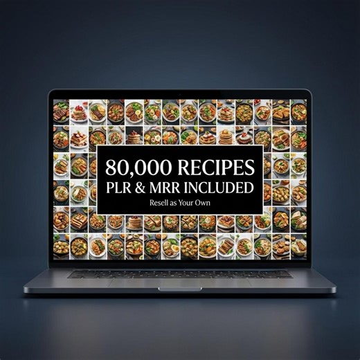 Plr Ebooks MRR Cookbook Resell Bundle Digital Cookbook With Resell Rights Ebook Bundle Digital Recipes Book Digital Product Passive Income - Etsy