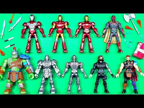 Marvel Hero Build | Blokees Infinity Saga Super Hero Series 04 : Unboxing and Full Assembly