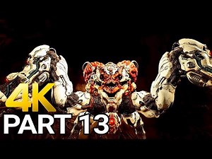 DOOM 4K Gameplay Walkthrough Part 13 Ending - DOOM 2016 PC 4K 60fps