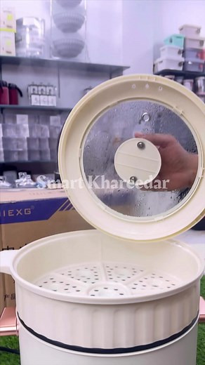 Imported 4L Multifunction Electric COOKER and Steamer order link 👉 https://smartkhareedar.com/products/imported-4l-multifunction-electric-cooker-and-steamer | Smart Khareedar