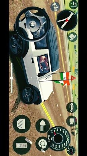 Mahindra Thar Lovers. Jai Veeru Song 🚨🔥 indian car simulator 3d game... red Mahindra thar modified