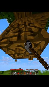 #icraftinfinite Minecraft Tree Trap💀 | ICraftInfinite