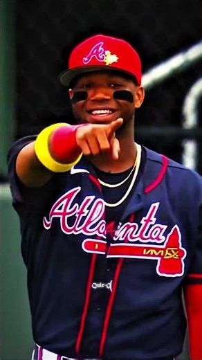 Ronald Acuña Jr. Mocked Ozzie Albies In a Game.. 🤣 #shorts