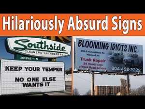 Epic Sign Fails That Will Leave You Crying with Laughter 😂 || Daily Joy