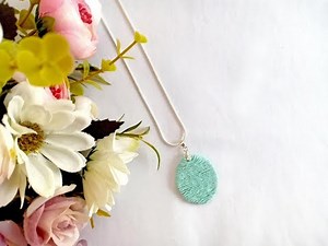 Tutorial membuat pendant kalung unik dari benang -Cara membuat kalung unik- DIY pendant Necklace