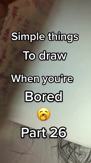 Simple things to draw when you’re bored part 26 #art#doodle#foryou#foryoupage#viral#artistoftiktok#randomideas#cute#fun#shark#tat#animal