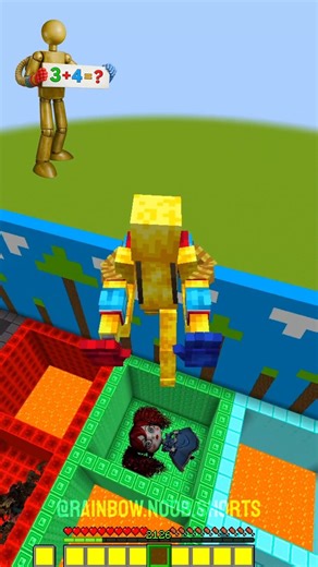 Poppy Playtime Chapter 5 Lava Jump Challenge😍 P.2 #minecraft #poppyplaytime