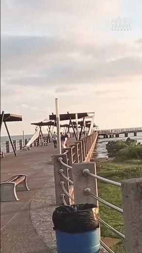 Muelle de San Blas, ícono de la Riviera Nayarita. 🧜🏻‍♀️ #MéxicoViBE