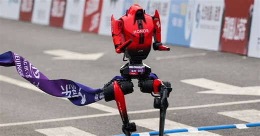 Robots vs humans: Beijing half-marathon delivers stunning result