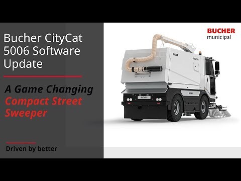 CityCat 5006 | A Game-Changing Compact Street Sweeper
