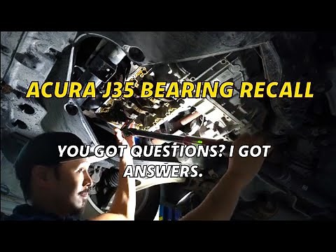 ACURA & HONDA J35 CONNECTING ROD BEARING RECALL