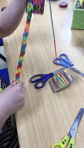 Wow! French knitting or Tomboy stitch made to look easy! All the children quickly mastered this old fashioned craft! | Berri Barmera Libraries