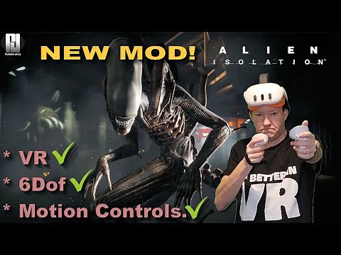 THIS IS VR! - Alien Isolation with 'GRAND MOTHER VR' Mod 2025!