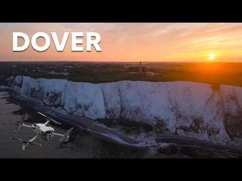 White Cliffs of Dover in 4K 🇬🇧 | DJI Mini 5 Pro Cinematic Drone Footage