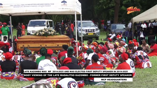 Zodiak Tv | FUNERAL CEREMONY OF LATE HON KAZOMBO | Zodiak Online