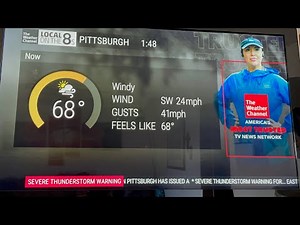 Local on the 8s with Severe Thunderstorm Warning - Pittsburgh, PA (4/1/23)