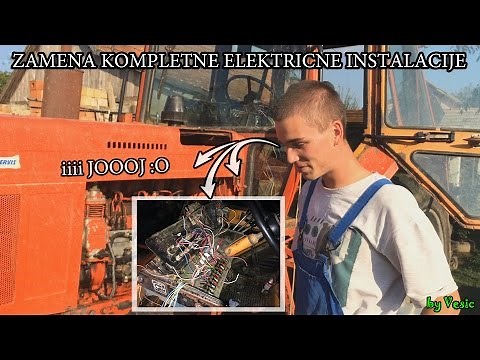 Elektricna instalacija na traktoru