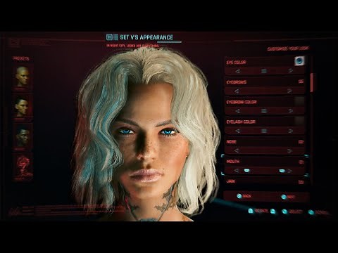Cyberpunk 2077 Character Creation Guide - Female V [No Mods]