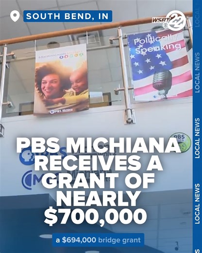 WSBT-TV on Instagram: "#icymi After funding was cut at both the state and federal level in July, WNIT has received a $694,000 through a Public Media Bridge Fund Grant. See link in bio for more."