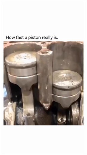 The movement of a piston is one of the most fascinating aspects of automotive mechanical engineering. In a combustion engine, pistons move up and down inside the cylinders, converting the energy from fuel combustion into motion. This process happens at extremely high speeds, especially in high-performance engines. When a car accelerates, pistons can reach astonishing speeds. In an engine running at 7,000 revolutions per minute (RPM), each piston completes a cycle (up and down) in about 8.5 milli