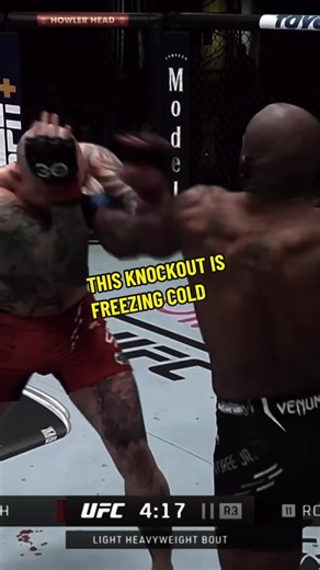This KNOCKOUT is FREEZING COLD 🥶 #ufc #khalilrountree #anthonysmith #mma #knockout #fyp