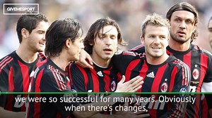 David Beckham wants to see A.C. Milan back to their best. | GiveMeSport