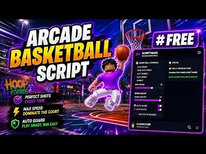 [FREE🏀] Best Arcade Basketball Script After Update (Unlock All Items + Auto Green)