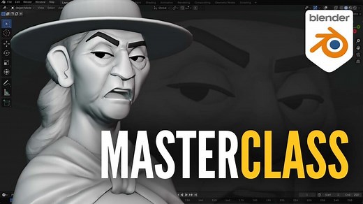 Master Stylized Character Sculpting In Blender