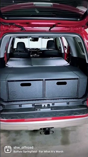 The 5th Gen 4Runner Ultralite with sleeping platforms🙌