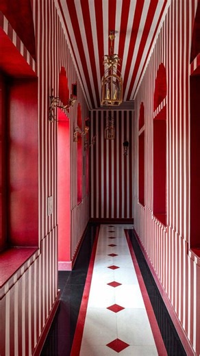 Sabrina & Saranda Krkuti on Instagram: "Inspired by the shades and depths of love, these interiors use reds and pinks to create moods all their own. Let us know if any of these interiors inspired you. Love, Sabrina & Saranda"