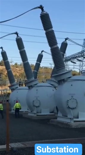 500 KV substation breaker change