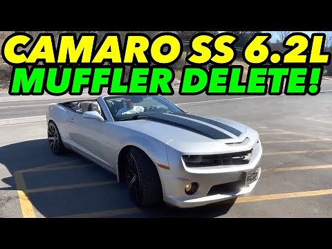 2012 Chevy Camaro SS 6.2L V8 Dual Exhaust w/ MUFFLER DELETE!