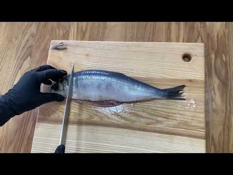 How to remove bones from herring
