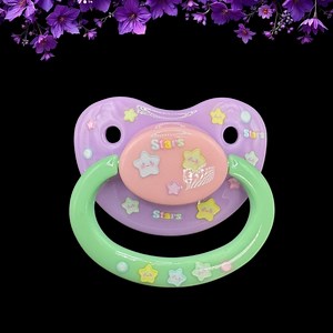 Deco Adult Pacifier - Glow in the Dark Stars ABDL Adult Baby Pacifier for Soothing and Age Regress | Adult Baby Agere - Etsy