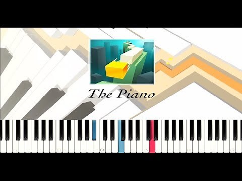 Dancing Line The Piano (Piano Tutorial)