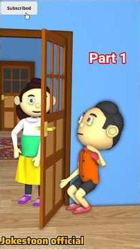 Door Prank: Angry Mom reaction 😂 Animation Memes