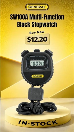 In Stock |General Tools SW100A Multi Function Stopwatch |Authorized Distributor |KPaul-Veteran Owned