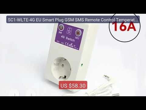 SC1-WLTE-4G EU Smart Plug GSM SMS Remote Control Temperatur... — Top Pick 2026 | Unbeatable Price!