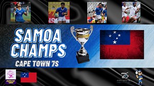 SAMOA HAS DONE IT! 🇼🇸🏆 After a #Downtothelastsecond semi finals penalty drop kick for the win v the tournament hosts South Africa 🇿🇦, Samoa went on to face New Zealand 🇳🇿 in a Cup Final for the first time in 10 years! In a huge rain storm, both squads battled it out to prove who could swim better, and Samoa 🇼🇸 got it done! #7sLife POOL PLAY 🇼🇸: v. Uruguay 🇺🇾 21-10 W v. Japan 🇯🇵 45-0 W v. Ireland 🇮🇪 14-21 L v. Argentina 🇦🇷 QF 22-10 W v. South Africa 🇿🇦 SF 10-7 W v. New Zealan
