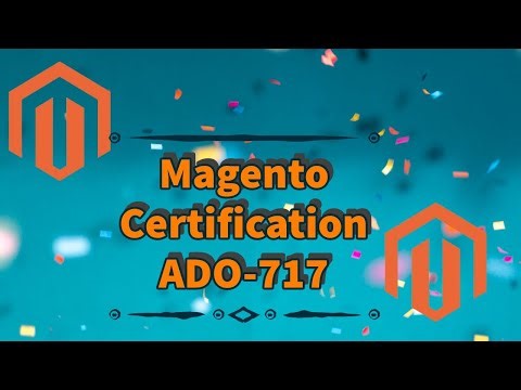Magento Certification Exam 2023 : ado-717 & ado-719 & ado-716