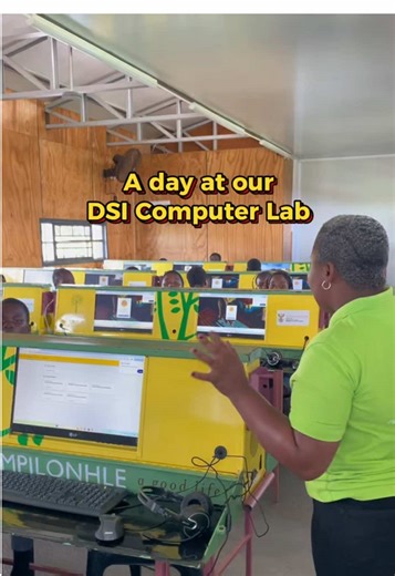 Spend a day with us at our Department of Science and Innovation (DSI) Computer Lab at Nhliziyo High School! 💻✨ From setting up to showing up, our coaches are making digital learning fun and exciting for every student! 📚👩‍🏫🧠 #youthempowerment #digitaleducation #computerlab #southafrica #education#CapCut