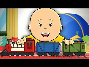Caillou und der Zug | Die Neuen Abenteuer von Caillou | Caillou auf Deutsch
