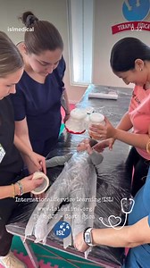 International 🌎 Service Learning (ISL) - Team SJU in Costa Rica 🇨🇷 collaborating on body cast application for pediatric patients. | International Service Learning