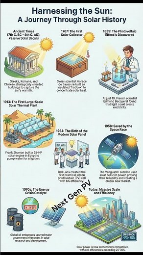 Solar Power Evolution over Centuries