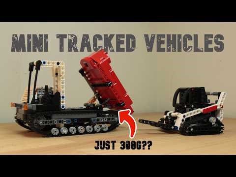 mini tracked dump truck + skidsteer moc | TC30 Eurobricks